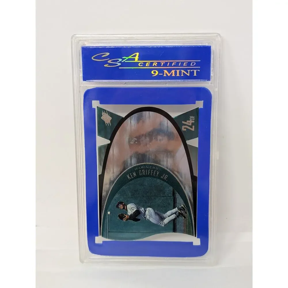 1997 SPx Baseball #SPx45 Ken Griffey Die Cut Sample CSA‎ 9 Mint